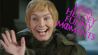 Lena Headey Funny Moments [upl. by Bowerman]