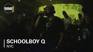 Schoolboy Q quotUnreleased Track Gangsta Shitquot  Boiler Room NY [upl. by Niras]