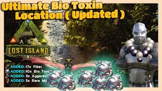 Easy Bio Toxin  Hand Pick  location in Lost Island in ARK Survival Evolved [upl. by Trula]