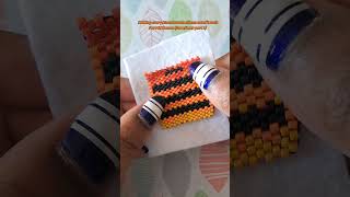 Making Every Ateez Album in Beads Part 6 kpop kpopfanart ateez beads brickstitch delicabeads [upl. by Ednargel]