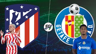 PARTIDAZO TOTAL DE LA LIGA ATLÉTICO MADRID Y GETAFE EMPATARON 3 A 3 EN VIVO POR FALSO NUEVE 🔴 [upl. by Erodeht]