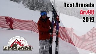 Tests skis Armada Arv96 2019 [upl. by Edlin]