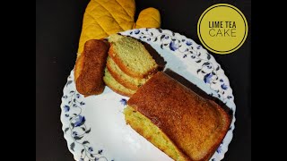 Eggless Lime Tea Cake Recipe  Homemade Lemon Cake Recipe  Low Carb LemonLime TEA CAKES [upl. by Gerta]