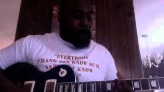 While Im alone Frankie Beverly and Maze guitar cover [upl. by Cam]