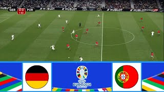 GERMANY VS PORTUGAL  UEFA EURO 2024  FINAL  FOOTBALL LIFE 2024 [upl. by Yspyg524]