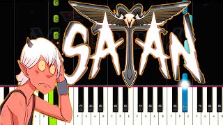 Satán  Destripando la Historia Piano Tutorial  FÁCIL  EASY [upl. by Ayot]