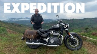 Panniers or Saddle Bags Super Meteor 650 Expedition  Trip Machine Special [upl. by Nwaf]