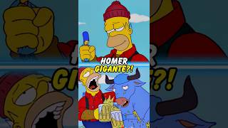 O HOMER GIGANTE simpsons thesimpsons shorts [upl. by Abdulla]