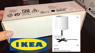 Barlast table lamp ikea 2023 assembly [upl. by Gonagle]