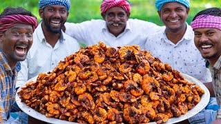 TIGER PRAWNS PERI PERI  Crispy Shrimp Recipe  Cooking Prawns with Shell  Seafood Fry Recipes [upl. by Okier418]