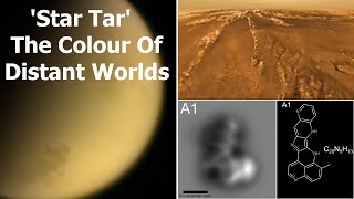 Microscope Images Of Molecules Which Give Distant Planetoids Their Red Colour [upl. by Natloz]