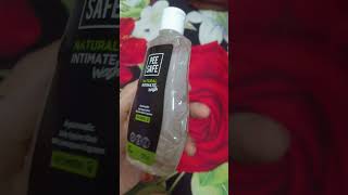 Pee safe intimate wash ayurvedic review ytshorts flipkart [upl. by Stichter]