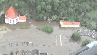 Luftaufnahmen vom Hochwasser in Passau und Umgebung  Montag 3 Juni 2013 I PNP [upl. by Inahc77]