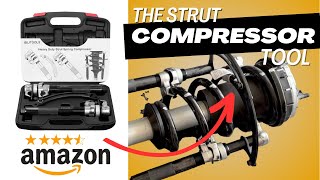 Testing The Strut Compressor Tool purchased from Amazon [upl. by Irahcaz]