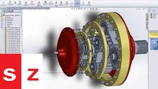 SOLIDWORKS Planetary Gearbox TUTORIAL [upl. by Yroj]