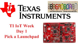 TI IoT Week Sensor Node Project Part 1 [upl. by Annatsirhc]