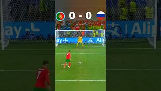 quotPortugal vs Russia Penalty Shootout  HeartStopping Momentsquot ronaldo youtubeshorts 🔥🔥 [upl. by Eynaffit]