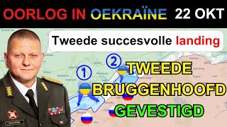 22 okt Russen verliezen de controle over de oostelijke oever  Oorlog in Oekraïne [upl. by Laamaj]