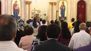 Highlights of Catholic Liturgy in Greek Melkite Church Jordan [upl. by Eiramnwad]