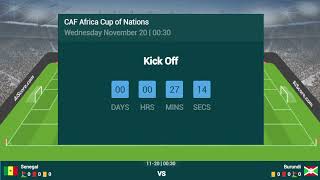 SENEGAL VS BURUNDI LIVE  2024 AFRICA CUP OF NATIONS TODAY LIVE  BURUNDI VS SENEGAL LIVE MATCH [upl. by Anitsugua]