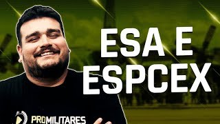 ESA e ESPCEX QUAIS AS PRINCIPAIS DIFERENÇAS [upl. by Noirda]