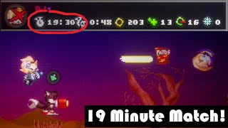 A 19 MINUTE match  Disaster2D Remake No Timer Mode ft DJDinglebottom and SerpentOutof10 [upl. by Elockin]