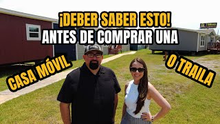 ¡NO COMPRES una CASA MÓVILTRAILA sin antes SABER ESTO [upl. by Lesak652]