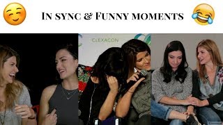 Elise Bauman amp Natasha Negovanlis  In sync and funny moments [upl. by Lleinnad]