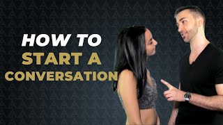 3 BEST WAYS To Start A Conversation With A Beautiful Woman [upl. by Remy]