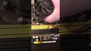 How to install an AM2 Stock Cooler [upl. by Etteyafal]