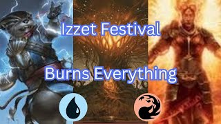 70 WinRate Izzet Storm  Izzet Control  Bloomburrow Standard  MTG Arena [upl. by Siari]