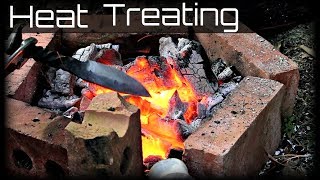 🔥 How To Heat Treat a Knife Easiest Method Possible [upl. by Yecnahc22]