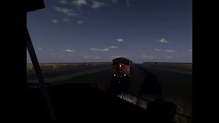 Kismet Train Collision in Roblox Cab view [upl. by Acinorehs910]