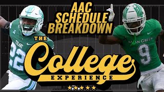 AAC American Athletic Conference 2024 Schedule Release Breakdown  The College Football Experience [upl. by Dazhahs]