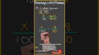 Percent word problems How to find missing percentage mathhelp percentage wordproblems [upl. by Haimarej858]