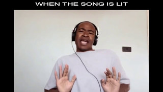 When the song is LIT [upl. by Ifen45]