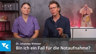 Bin ich ein Fall für die Notaufnahme  Dr Johannes Wimmer amp Alina Kriesten [upl. by Andreas]