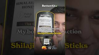 My boyfriend shocking reaction after using shilajit honey sticks betteralt naturalshilajit [upl. by Trout]