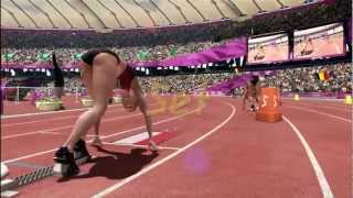 Womens 400m  London 2012The Olympic Games  XBOX 360  Hard [upl. by Nadbus]