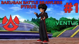 GO Third Times The Charm Bakugan Battle Brawlers Part 1 Pyrus [upl. by Eicnarf]