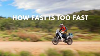 The SECRET To Riding FAST on Dirt amp Gravel Roads on an Adventure Motorcycle [upl. by Yralam]