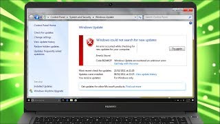 Windows Update Error Fix  Windows 10 8 amp 7 All Errors [upl. by Neva]