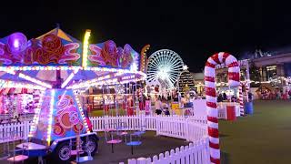 Full walk round of Trafford center manchester Tinseltown christmas event [upl. by Redmund640]