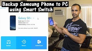 How to Backup and Restore Samsung Phone to PC using Smart Switch [upl. by Leaper925]