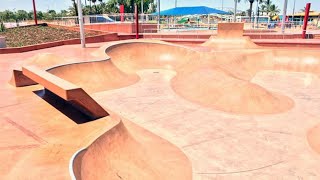 Australias Largest Skate Park Complete in South Hedland [upl. by Akeenat312]