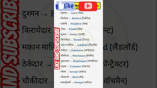 Modern english words used in daily life education englishshortsfeed shorts viralvideo [upl. by Nomar645]