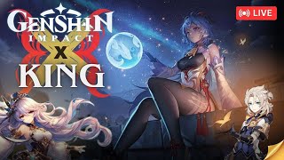 CONTINUING THE STORY  GENSHIN IMPACT live  King is live [upl. by Dlanor783]