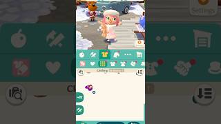 Outfit change animalcrossingpocketcamp animalcrossing [upl. by Titania453]