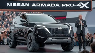 2025 Nissan Armada Pro4X Review Rugged Power Meets Luxury [upl. by Rodrigo]