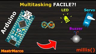 Simulare un Multitasking con millis Arduino [upl. by Asel]